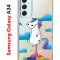 Чехол-накладка Samsung Galaxy A34 5G (637294) Kruche PRINT Flying Unicorn