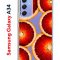 Чехол-накладка Samsung Galaxy A34 5G (637294) Kruche PRINT Orange