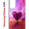 Чехол-накладка Samsung Galaxy A34 5G (637294) Kruche PRINT Pink heart