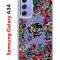 Чехол-накладка Samsung Galaxy A34 5G (637294) Kruche PRINT Music