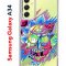 Чехол-накладка Samsung Galaxy A34 5G (637294) Kruche PRINT Многоликий Рик