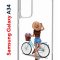 Чехол-накладка Samsung Galaxy A34 5G (637294) Kruche PRINT Велосипедная прогулка