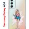 Чехол-накладка Samsung Galaxy A34 5G (637294) Kruche PRINT Fashion Girl