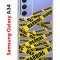 Чехол-накладка Samsung Galaxy A34 5G (637294) Kruche PRINT Warning