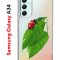 Чехол-накладка Samsung Galaxy A34 5G (637294) Kruche PRINT Ladybug