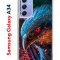Чехол-накладка Samsung Galaxy A34 5G (637294) Kruche PRINT Орел