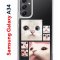Чехол-накладка Samsung Galaxy A34 5G (637294) Kruche PRINT Коты