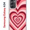 Чехол-накладка Samsung Galaxy A34 5G (637294) Kruche PRINT Сердце