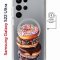 Чехол-накладка Samsung Galaxy S22 Ultra Kruche Magnet Print Donuts