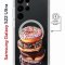 Чехол-накладка Samsung Galaxy S22 Ultra Kruche Magnet Print Donuts