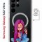 Чехол-накладка Samsung Galaxy S22 Ultra (634252) Kruche PRINT Pink Hair