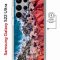 Чехол-накладка Samsung Galaxy S22 Ultra Kruche Magnet Print Морской берег