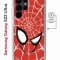 Чехол-накладка Samsung Galaxy S22 Ultra (634252) Kruche PRINT Человек-Паук красный