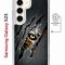 Чехол-накладка Samsung Galaxy S23 (634253) Kruche PRINT Тигриный глаз