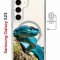 Чехол-накладка Samsung Galaxy S23 (634253) Kruche PRINT Змея