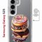 Чехол-накладка Samsung Galaxy S23 (634253) Kruche PRINT Donuts