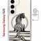 Чехол-накладка Samsung Galaxy S23 (634253) Kruche PRINT Tiger