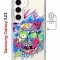 Чехол-накладка Samsung Galaxy S23 Kruche Magnet Print Многоликий Рик