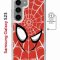 Чехол-накладка Samsung Galaxy S23 Kruche Magnet Print Человек-Паук красный