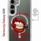 Чехол-накладка Samsung Galaxy S23 (634253) Kruche PRINT Red lipstick