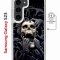 Чехол-накладка Samsung Galaxy S23 (634253) Kruche PRINT Skull Hands