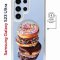 Чехол-накладка Samsung Galaxy S23 Ultra (634255) Kruche PRINT Donuts