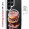 Чехол-накладка Samsung Galaxy S23 Ultra (634255) Kruche PRINT Donuts