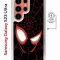 Чехол-накладка Samsung Galaxy S23 Ultra (634255) Kruche PRINT Человек-Паук черныи?