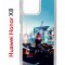 Чехол-накладка Huawei Honor X8 (638517) Kruche PRINT Киберпанк
