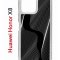 Чехол-накладка Huawei Honor X8 (638517) Kruche PRINT Line black