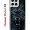 Чехол-накладка Huawei Honor X8 (638517) Kruche PRINT Дикий леопард