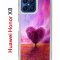 Чехол-накладка Huawei Honor X8 Kruche Print Pink heart