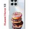 Чехол-накладка Huawei Honor X8 (638517) Kruche PRINT Donuts