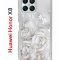 Чехол-накладка Huawei Honor X8 (638517) Kruche PRINT White roses