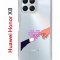 Чехол-накладка Huawei Honor X8 (638517) Kruche PRINT Котолюбовь