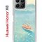 Чехол-накладка Huawei Honor X8 (638517) Kruche PRINT озеро цветов