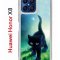 Чехол-накладка Huawei Honor X8 (638517) Kruche PRINT Черный кот