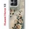 Чехол-накладка Huawei Honor X8 (638517) Kruche PRINT Белые розы