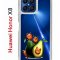 Чехол-накладка Huawei Honor X8 (638517) Kruche PRINT Авокотики