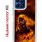Чехол-накладка Huawei Honor X8 (638517) Kruche PRINT Конь огонь