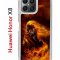 Чехол-накладка Huawei Honor X8 (638517) Kruche PRINT Конь огонь