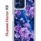Чехол-накладка Huawei Honor X8 (638517) Kruche PRINT Roses