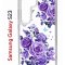 Чехол-накладка Samsung Galaxy S23 (638518) Kruche PRINT Roses