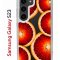 Чехол-накладка Samsung Galaxy S23 (638518) Kruche PRINT Orange