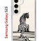 Чехол-накладка Samsung Galaxy S23 (638518) Kruche PRINT Tiger