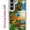 Чехол-накладка Samsung Galaxy S23 (638518) Kruche PRINT Водопад