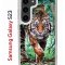 Чехол-накладка Samsung Galaxy S23 (638518) Kruche PRINT Крадущийся тигр