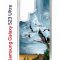 Чехол-накладка Samsung Galaxy S23 Ultra (638515) Kruche PRINT Журавли