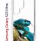 Чехол-накладка Samsung Galaxy S23 Ultra (638515) Kruche PRINT Змея