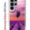 Чехол-накладка Samsung Galaxy S23 Ultra (638515) Kruche PRINT Лавандовый рай